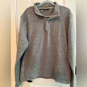 Gray Men's Pullover Shirt